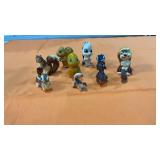 10 Small Squirrel Figurines 10 Small Squirrel Figurines
