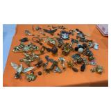 Lot of Metal & Other Embellishments- Figural,