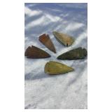 5 Arrow Heads