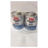 2 Oatey Rain-N-Shine Medium Blue PVC Cement 2 Oatey Rain-N-Shine Medium Blue PVC Cement