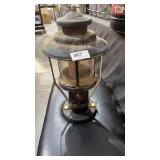 Unusual Coleman Gas Lantern - Pole Mount? Bottom