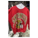 Reversible 49er sweater size med