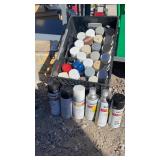 Miscellaneous box rattle cans Multi colors Miscellaneous box rattle cans Multi colors