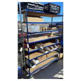Metal rolling rack -- Rack Only- No Contents Metal rolling rack -- Rack Only- No Contents