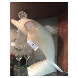 13" Marble Dolphin