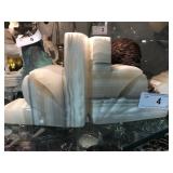Pair of Marble Bookends