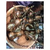 11 Copper & Brass Saudi Arabia Mini Drink Pots