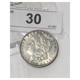1889 Morgan Silver Dollar - Extra Fine