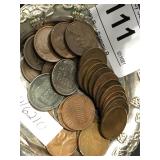 Misc Wheat Pennies, Indian Head Pennies