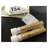 2 Vials of Oregon Gold Leaf Foil