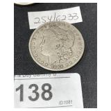 1888 O Morgan Silver Dollar - Fine
