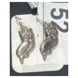 Sterling Silver Bird Earrings