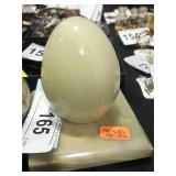 Agate Egg W /Matching Stand