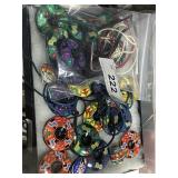 Indian Style Painted Disc w/ Necklace Cords