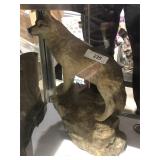 Porcelain Statue, Classic Critters - Artic Wolf