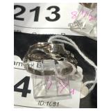 Sterling Bunny Ring  sz 7.75