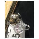 Sterling Poison Ring  sz 6.25