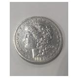 1881 S Morgan Silver $1 Dollar Coin