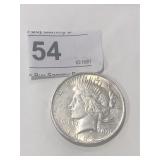 1922 P Peace Silver $1 Dollar Coin