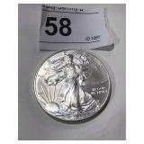 2012 Silver Eagle $1 Dollar 1 oz Coin