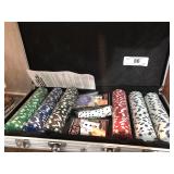 Metal Carry Case w/ Texas Hold "Em Tournament
