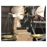 Brass Hanging Balance Scale