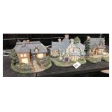 3 Thomas Kinkade Hawthorne Village