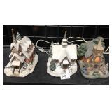 3 Thomas Kinkade Hawthorne Village