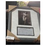 framed & matted license for prostitution print