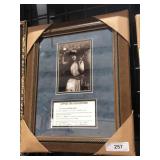 framed & matted license for prostitution print