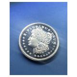.999 1 oz Silver Strike, Morgan Dollar Motif