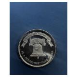 .999 1 oz Silver Strike, 1989 Liberty Bell/Eagle
