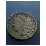 1890 S  Morgan Silver $1 Dollar Coin