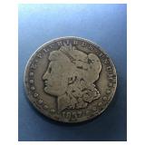 1887 O  Morgan Silver $1 Dollar Coin