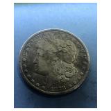 1878 P  Morgan Silver $1 Dollar Coin