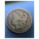 1890 O  Morgan Silver $1 Dollar Coin