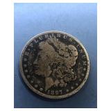 1897 O Morgan Silver $1 Dollar Coin