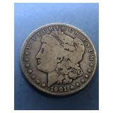 1901 O  Morgan Silver $1 Dollar Coin