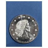 .999 1 oz Silver Strike, World Mint Motif