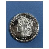 .999 1 oz Silver Strike, Morgan  Motif Bullion