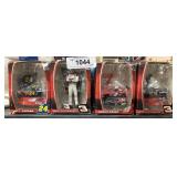 4 Nascar Ornaments-  Boxes Well Worn