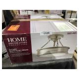 3 light semi flush mount