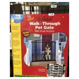 walk thru pet gate