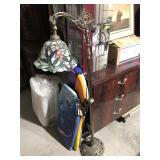 stained glass floor lamp needs re wiring