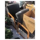2 office chairs