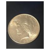 1922 P Peace Silver $1 Dollar Coin