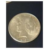 1925 P Peace Silver $1 Dollar Coin
