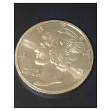.999 1 OZ Silver Strike, Mercury Motif