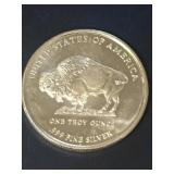 .999 1 OZ Silver Strike, Buffalo Nickel Motif
