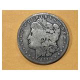 1885 P Morgan Silver $1 Dollar Coin